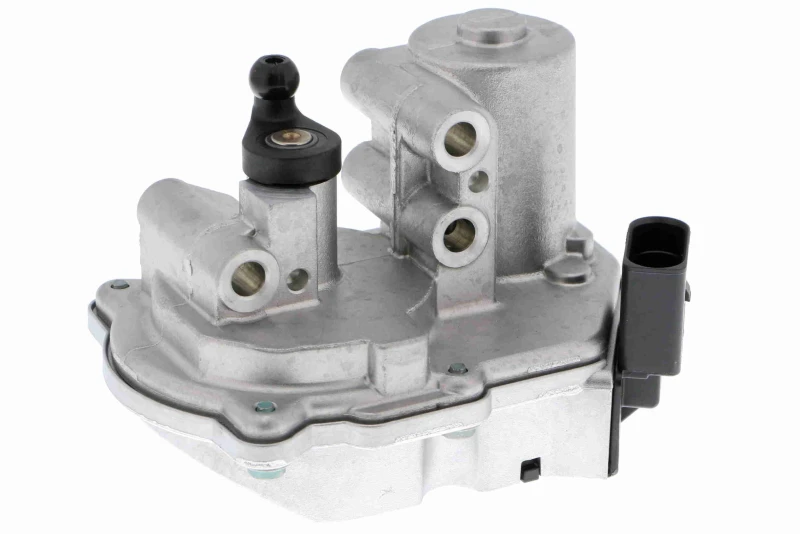 Image of VEMO V10-77-0024 Control, swirl covers (induction pipe) Right, Q+, original equipment manufacturer quality MADE IN GERMANY Control,swirl covers (indu