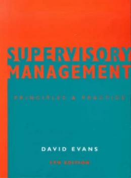 Image of Supervisory Management by David Evans Paperback
