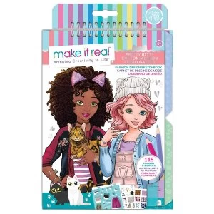Image of Make It Real - Fashion Design Sketchbook: Pretty Kitty