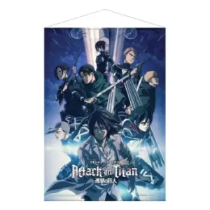 image of Attack on Titan: The Final Season Wallscroll Part 1 Key Visual 2 50 x 70 cm