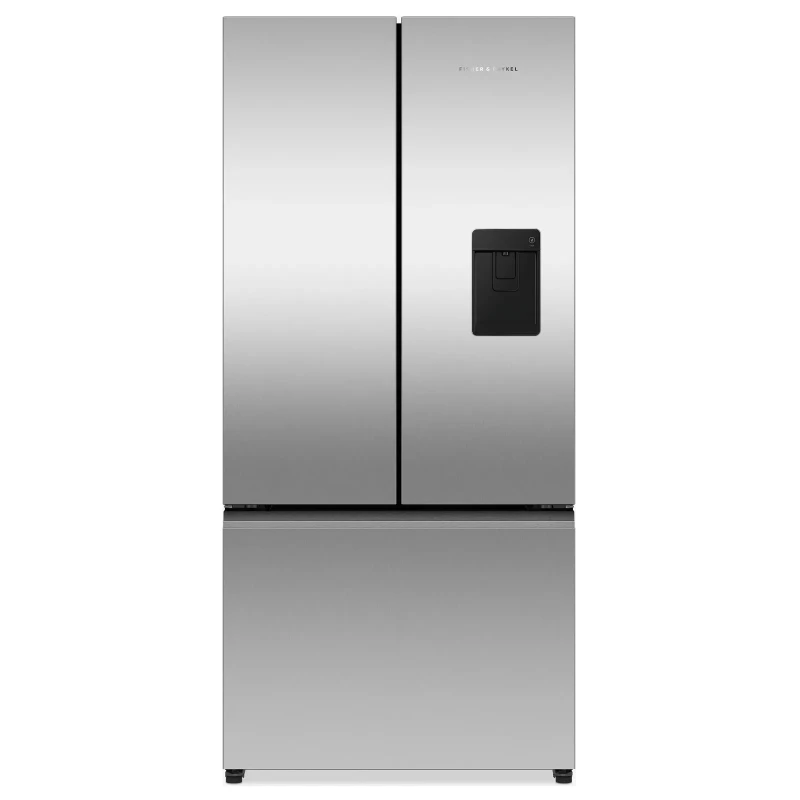 Image of Fisher & Paykel Series 5 RF505ANUX1 Frost Free American Fridge Freezer - Stainless Steel - E Rated