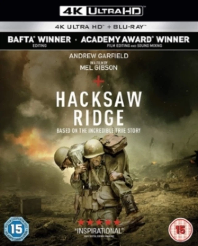 Image of Hacksaw Ridge Bluray 5055761913446