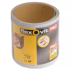 Image of Flexovit 63642569912 High Performance Sanding Roll 115mm x 10m Ext...