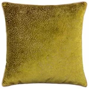 Image of Estelle Spotted Cushion Moss/Taupe, Moss/Taupe / 45 x 45cm / Cover Only