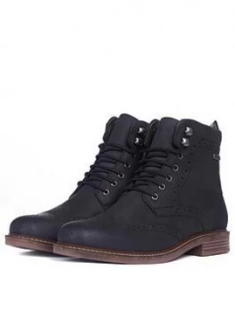 Image of Barbour Seaton Lace Up Boot, Black, Size 9, Men