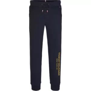 Image of Tommy Hilfiger Th Ny Crest Sweatpants - Blue