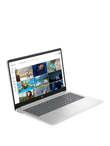 image of HP Chromebook 15a-nb0003na 39.6cm (15.6") Full HD Intel Core i3 i3-N305 8GB LPDDR5-SDRAM 128GB Flash WiFi 6 (802.11ax) ChromeOS Silver