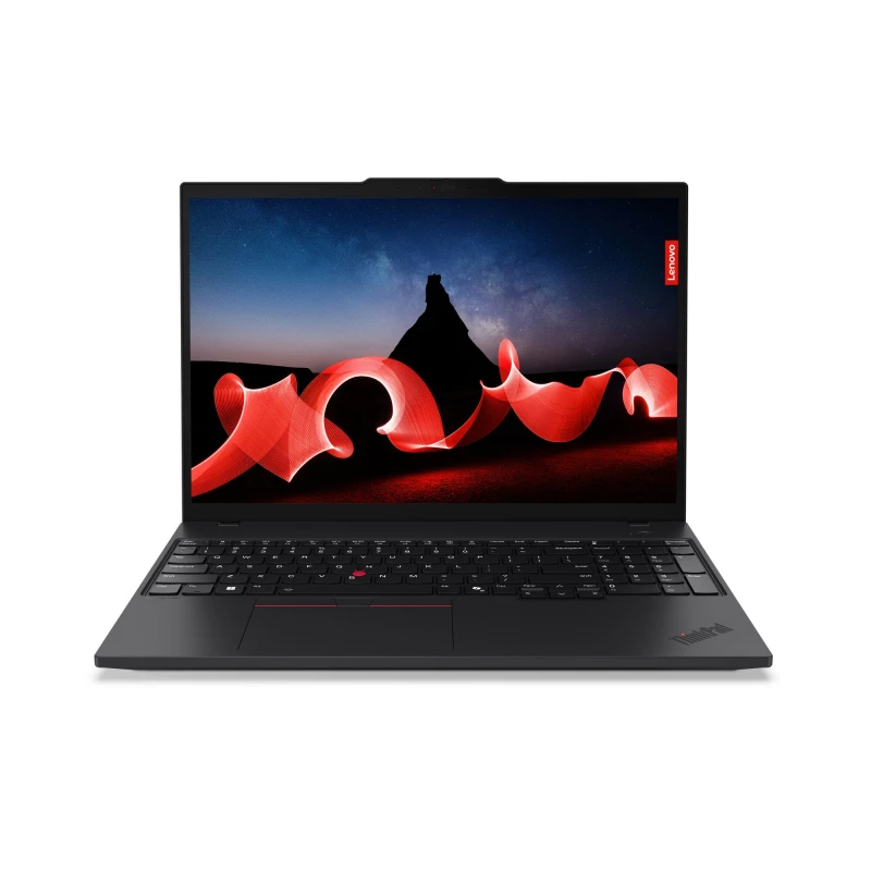 Image of Lenovo ThinkPad T16 Gen 3 Intel Core Ultra 5 135U Laptop 40.6cm (16") Touch Screen WUXGA 16GB DDR5-SDRAM 512GB SSD WiFi 6E (802.11ax) Window