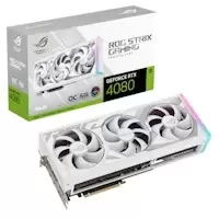 Image of Asus GeForce RTX 4080 Strix Gaming OC White Edition 16GB GDDR6X PCI-Express Graphics Card