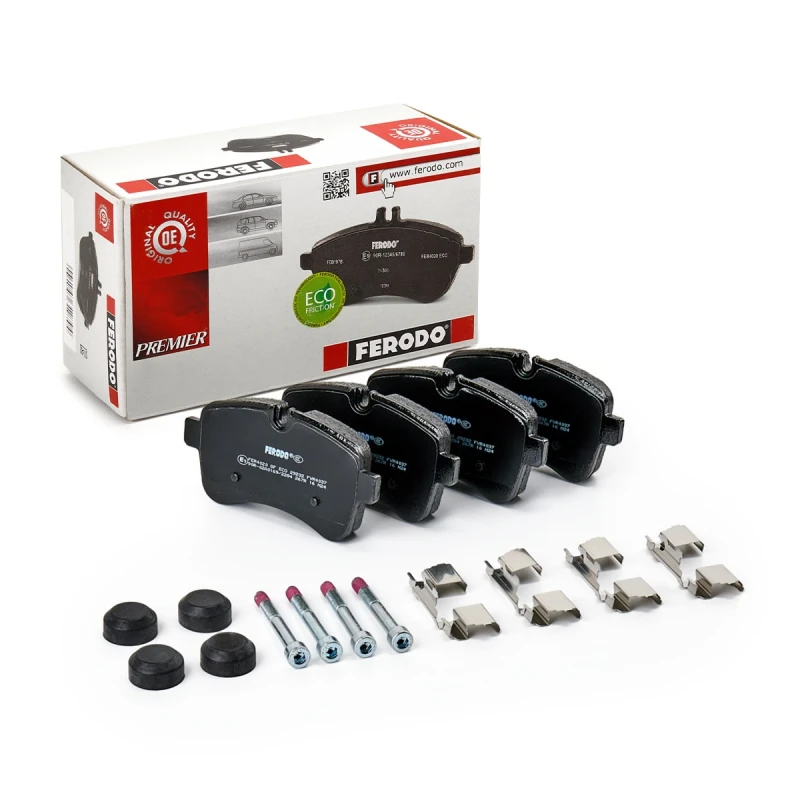 Image of Brake pad set FERODO FVR4037