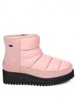 image of UGG Ridge Mini Ankle Boots - Pink, Size 4, Women