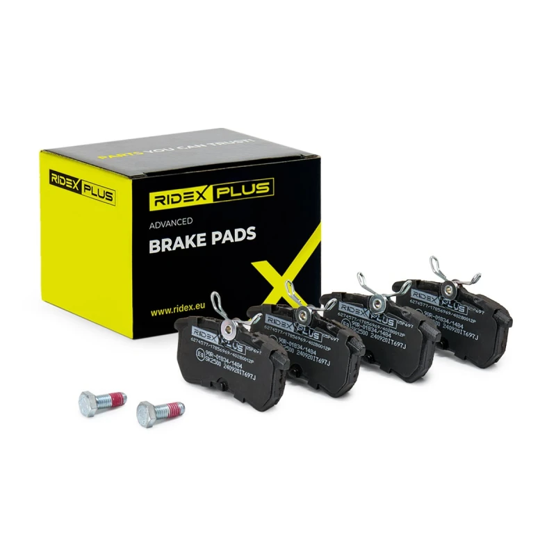 Image of RIDEX PLUS Brake pad set RIDEX PLUS 402B0012P