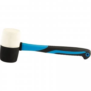 Image of Draper Rubber Mallet Fibreglass Shaft 800g