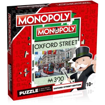 image of 1000 Piece Jigsaw Puzzle - Oxford Street Monopoly Edition