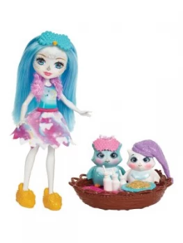 image of Enchantimals Sleepover Night Owl Dolls Set