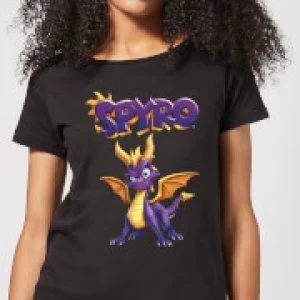 Image of Spyro Full Womens T-Shirt - Black - 3XL - Black