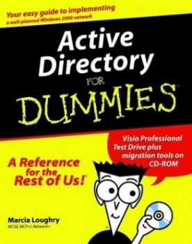 Image of Active Directory for Dummies by Marcia Loughry Paperback
