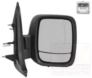 Image of VAN WEZEL Wing mirror OPEL,RENAULT,FIAT 3891808 4407035,4422961,4422989 Outside mirror,Side mirror,Door mirror,Side view mirror,Offside wing mirror