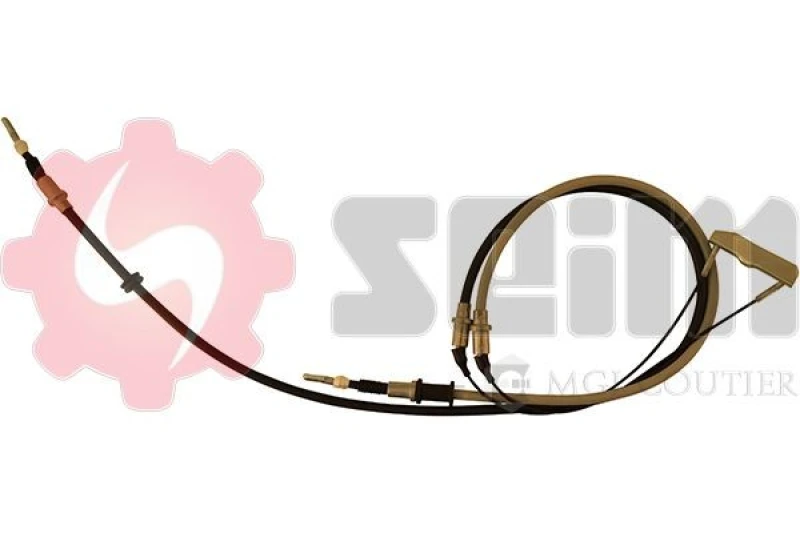 Image of Handbrake cable SEIM 653230