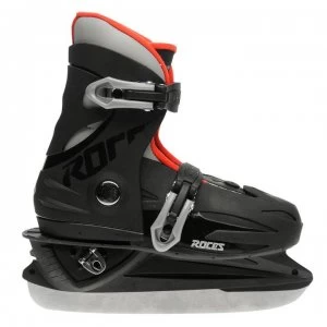 image of Roces MCK II Ice Skates Juniors - Black/Red