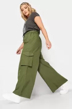 image of Cargo Wide Leg Jeans