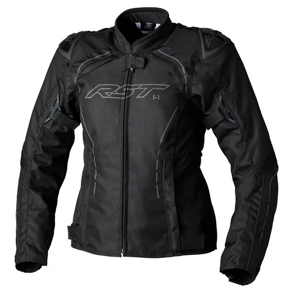 Image of RST S1 Ladies Textile Jacket Black Size 16