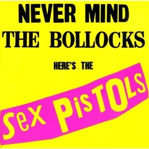 image of Sex Pistols - Nevermind The Bollocks (40cm x 40cm) Canvas Print