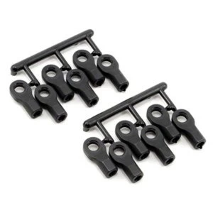 Rpm Traxxas Short Rod Ends - Black (12)