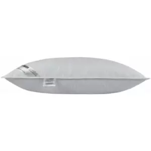 Image of Goose Feather & Down Lavender Pillow with Dried Lavender Insert Extra Fill - White - Homescapes