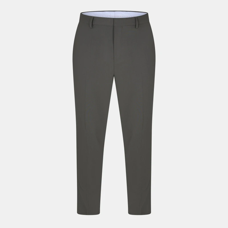 Image of Hugo Mens Straight Leg Trousers Dark Beige male 30W R