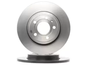 Image of PAIR PAINTED BREMBO BRAKE DISCS 08.A332.11