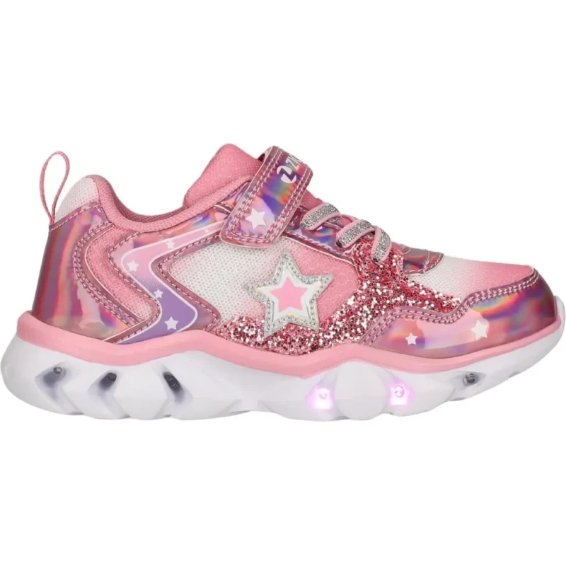 Image of Zigzag Children's Trainers Zigzag Saserta w/Lights Rose Unisex 32 Z234130-4290
