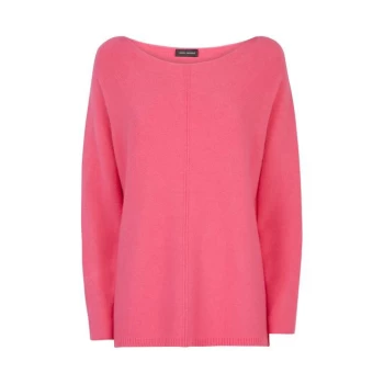 image of James Lakeland Single Rib Jumper - Fuchsia