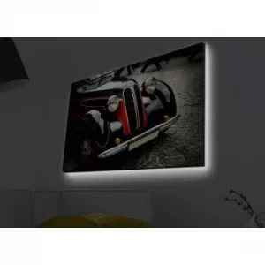 Image of 4570MDACT-043 Multicolor Decorative LED Lighted Canvas Painting