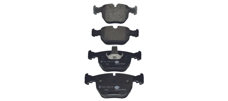 Image of HELLA Brake pad set HELLA 8DB 355 008-281