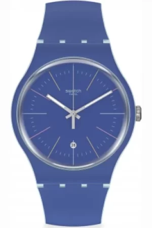 Image of Swatch Blue Layered Watch SUOS403