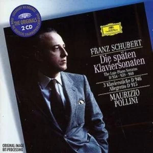 Image of Franz Schubert Die Spaten Klaviersonaten by Franz Schubert CD Album