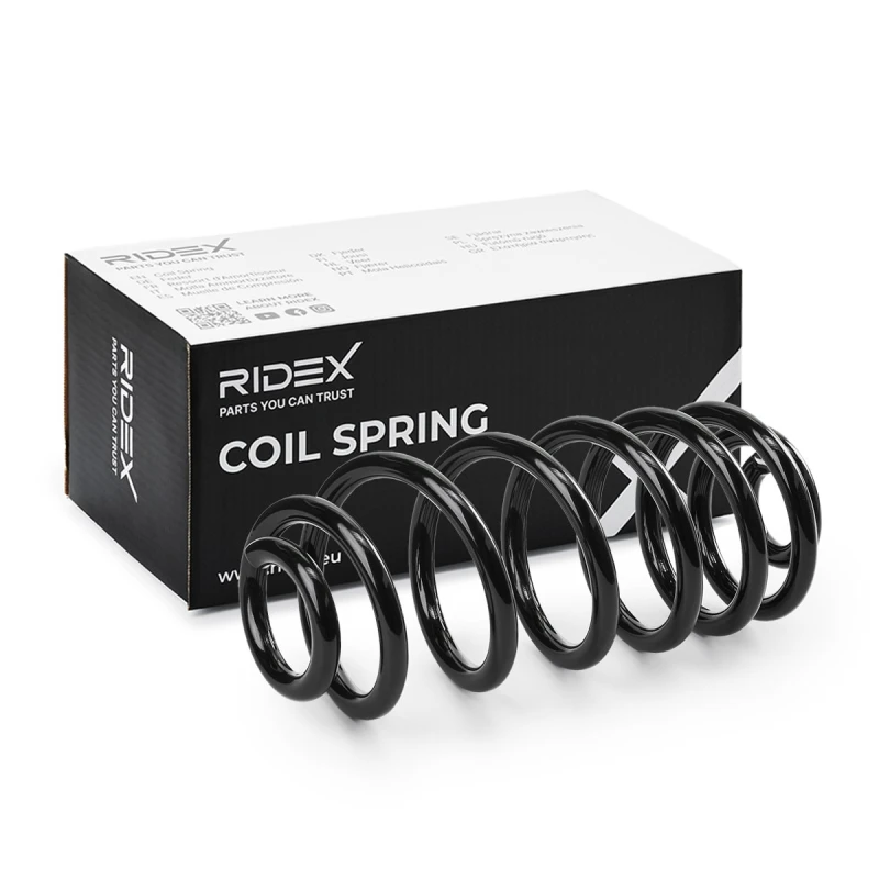Image of Coil spring RIDEX 188C1637