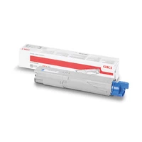 Image of OKI 43459435 Cyan Laser Toner Ink Cartridge