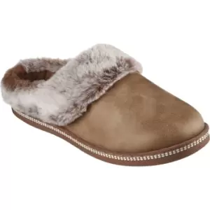 Image of Skechers Womens Cozy Campfire Faux Fur Memory Foam Slippers UK Size 8 (EU 41)