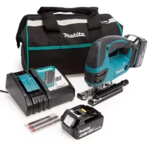 image of Sievert DJV180 18V LXT Pendulum Jigsaw, Toolbag, Charger (2 x 5.0AH Batteries)