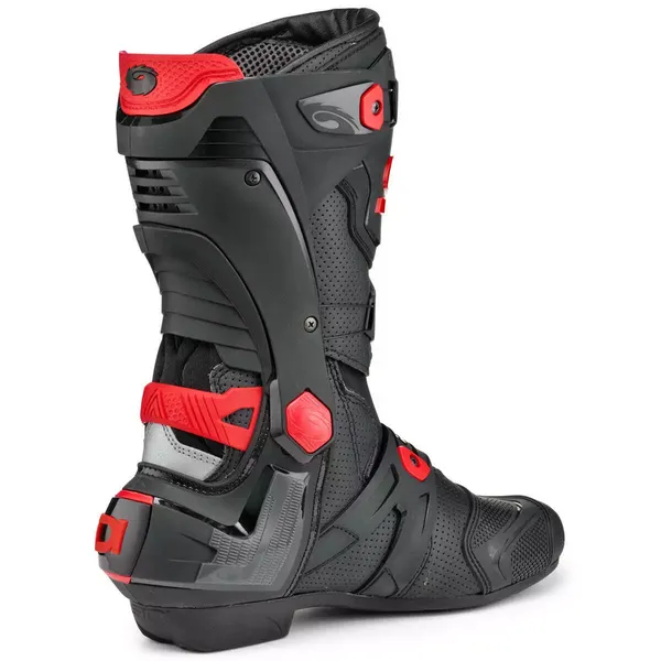 Sidi Rex AIR Boots Black Red Size 43