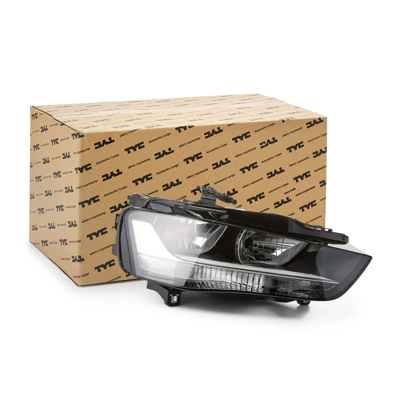 Image of TYC 20-14177-05-2 Headlights PSX26W, with electric motor, Right Headlight (259)