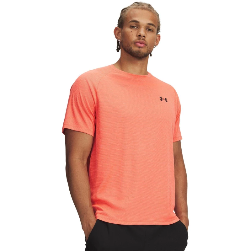 Image of Under Armour Tech 2.0 Short Sleeve T-Shirt Mens Venom Red male XS