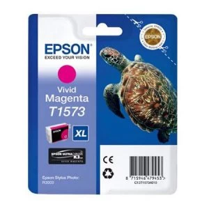 Image of Epson Turtle T1573 Magenta Ink Cartridge