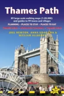 Image of Thames Path, Trailblazer British Walking Guide : Thames Head to Woolwich (London) & London to Thames Head: 89 Large-Scale Walking Maps & Guides to 99
