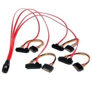 Image of Startech 0.5m Internal SCSI Mini SAS Cable
