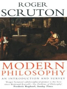 Image of Modern Philosophy by Roger Scruton Book