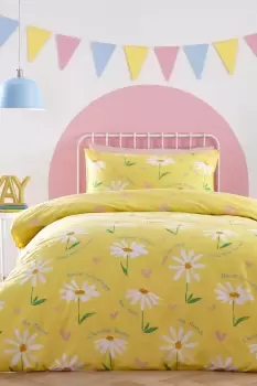 image of Delightful Daisy Duvet Cover Set