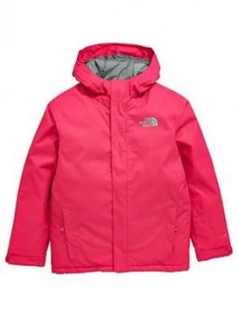 Image of The North Face Youth Snowquest Ski Jacket Pink Size 14 16 YearsL Women